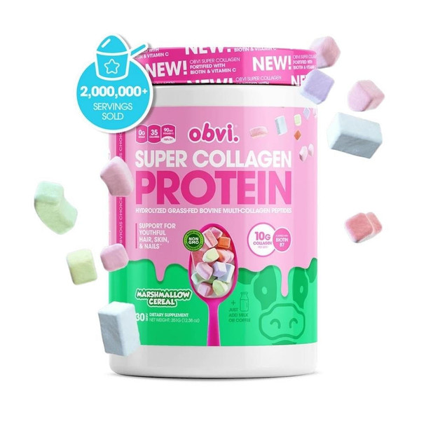  Obvi Super Collagen Protein 30 Servings 