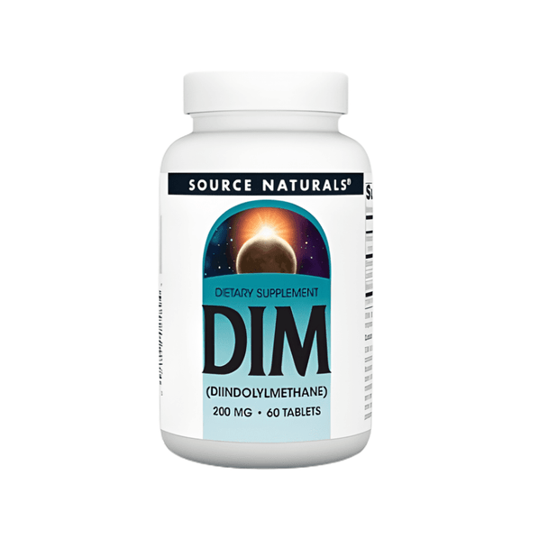  Source Naturals DIM 200mg 60 Tablets 