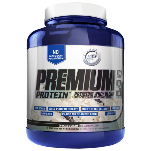 Hi-Tech Pharmaceuticals Premium Protein 5lbs 