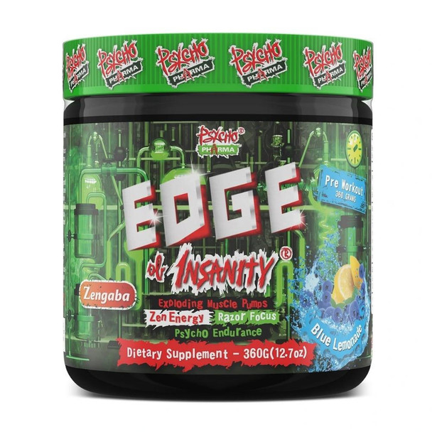  Psycho Pharma Edge of Insanity 25 Servings 