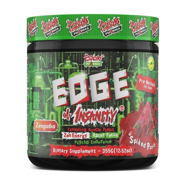  Psycho Pharma Edge of Insanity 25 Servings 