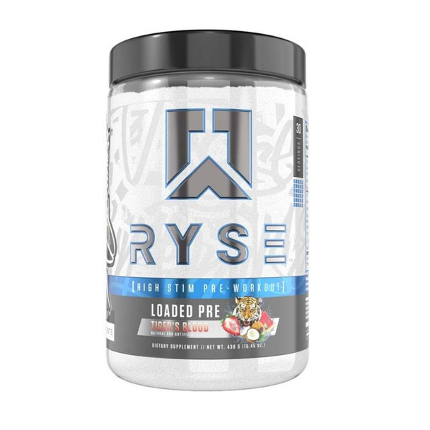 Ryse Supplements Ryse Loaded Pre Preworkout 30 Servings 