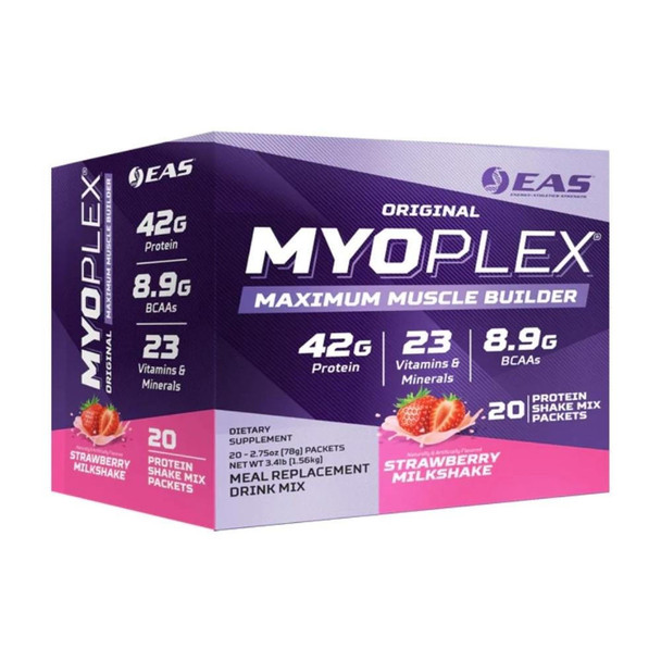  EAS Myoplex Protein 20 Shake Mix Packets 