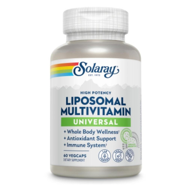  Solaray Liposomal Multi Universal 60 Count 