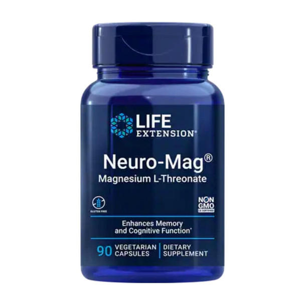  Life Extension Neuro-Mag Magnesium L-Threonate 90 Veggie Capsules 