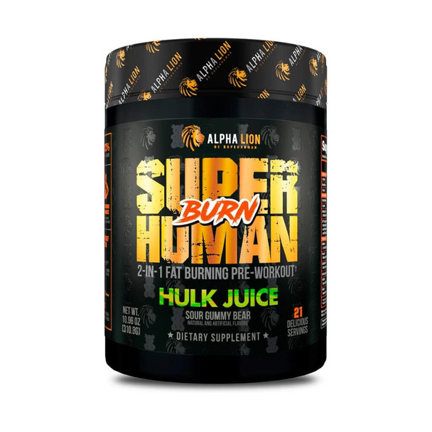  Alpha Lion SuperHuman Burn 21 Servings 