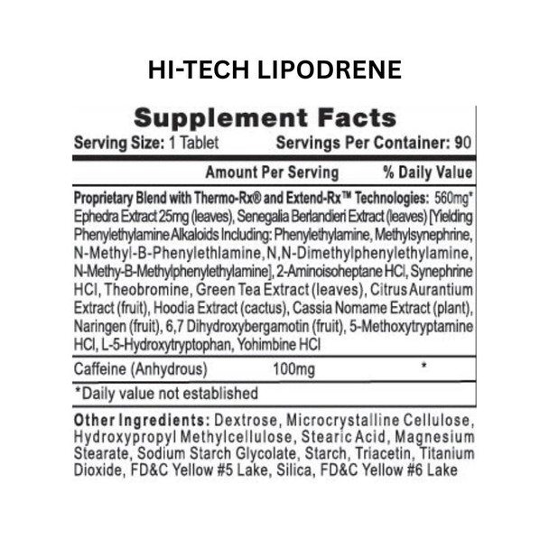 Hi-Tech Pharmaceuticals HI-TECH LIPO CLA STACK 