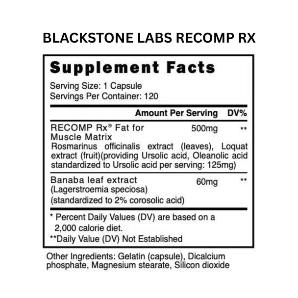 Hi-Tech Pharmaceuticals Hi Tech Pharmaceuticals Blackstone Labs The Ultimate Recomp Stack 