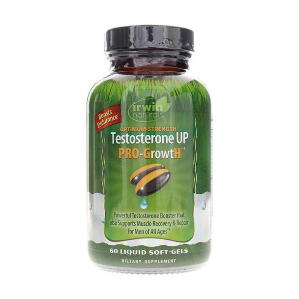  Irwin Naturals Testosterone Up Pro-Growth 60 Soft Gels 