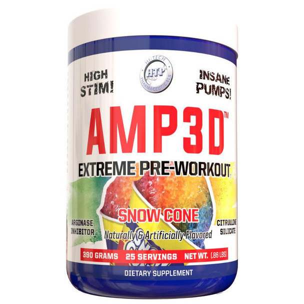  Hi-Tech Pharmaceuticals Amp3d Pre Workout 25 Servings 