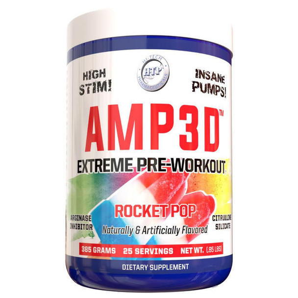  Hi-Tech Pharmaceuticals Amp3d Pre Workout 25 Servings 