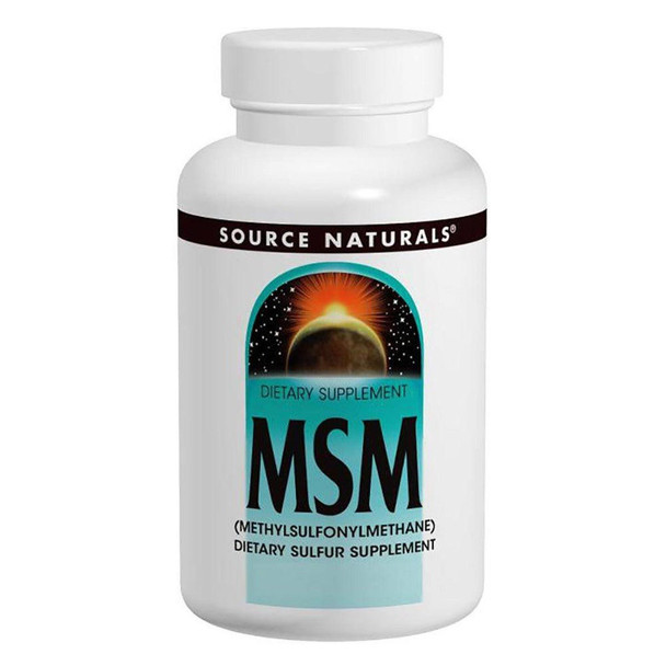  Source Naturals MSM 1000mg 120 Tablets 