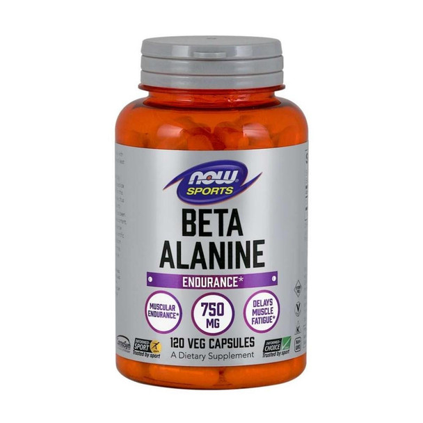  Now Foods Beta-Alanine 120 Capsules 