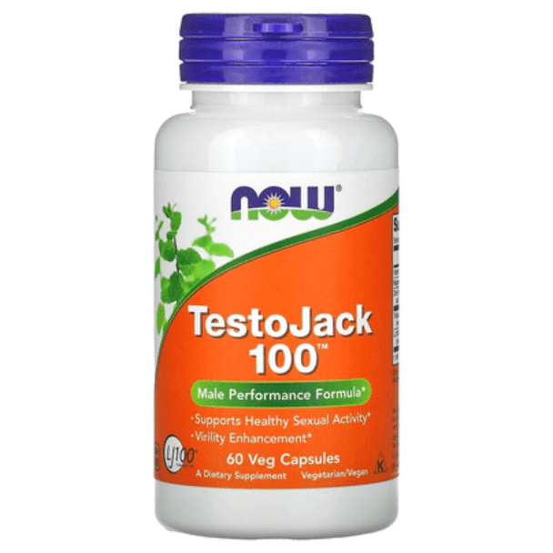  Now Foods TestoJack 100 60 Vege Capsules 