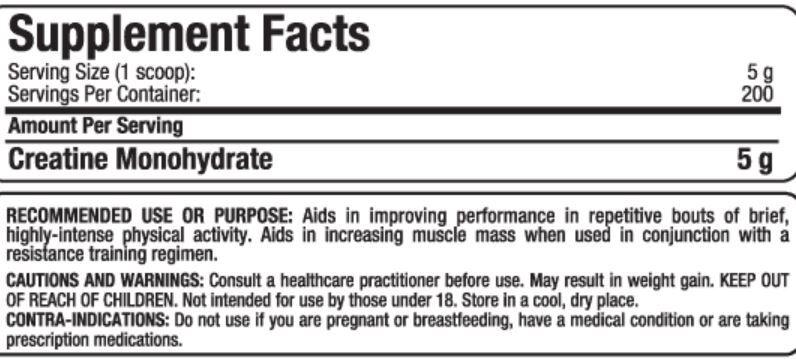 Allmax Nutrition Creatine 400 Grams