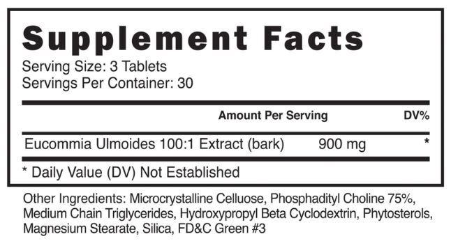 Blackstone Labs Halo Elite Supp Facts
