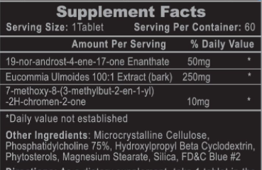 Hi Tech Osta Plex Supplement Facts