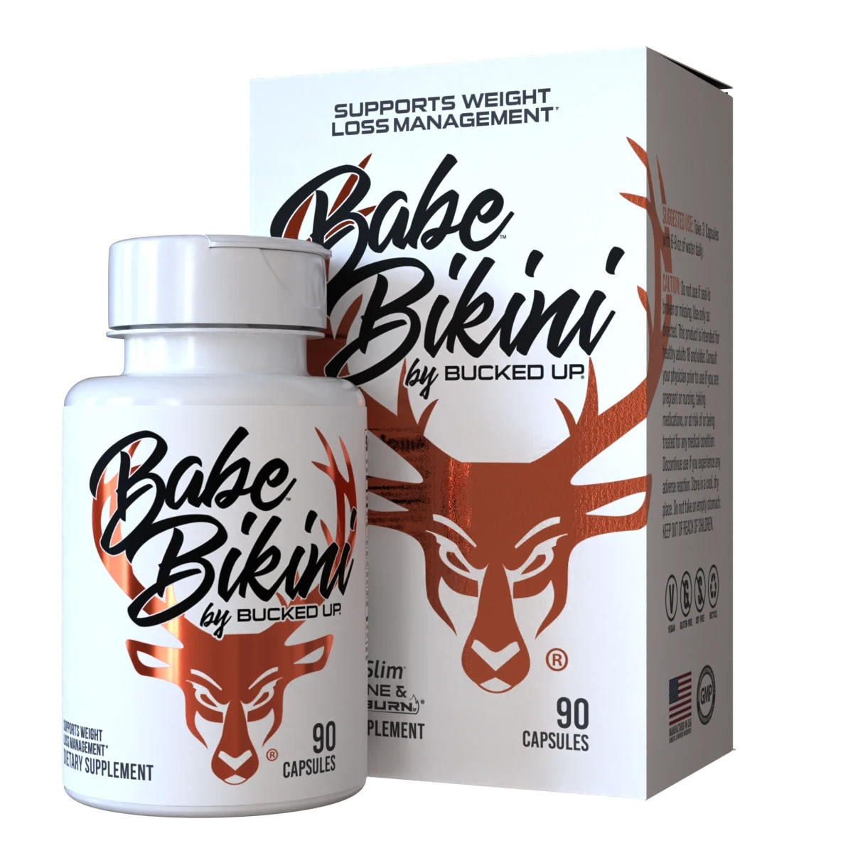 Image of Bucked Up Babe Bikini 90 Capsules