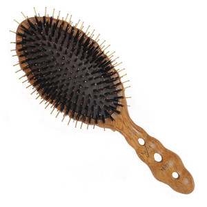 YS Park Luster Wood Hairbrush - Boar/Nylon (YS-501)