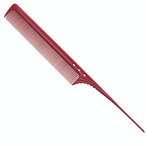 YS Park 106 Extra Long Tail Comb Red