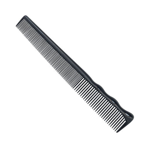 YS Park 252 Tapered Barber Comb - Carbon Black