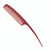 YS Park 104 Half Moon Tail Comb Red
