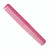 YS Park 334 Basic Cutting Comb with Grip - Pink