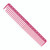 YS Park 338 Quick Cutting Comb with Grip - Pink
