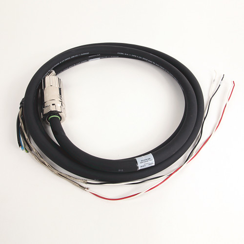CABLE NO FLEXIBLE, ALIMENTACION, 600 V, CONECTOR DE BAYONETA DEL EXTREMO DEL MOTOR 14 AWG - 2090XXNPMP14S03