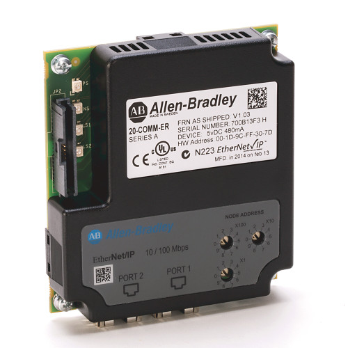 Modulo de adaptación de comunicación dual Ethernet/IP - 20COMMER