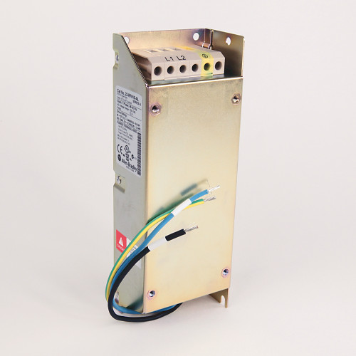 FILTRO DE LINEA TRIFASICO, 200-240 V CA A 21 A, LONGITUD DE CABLE CORTA - 22FRF021BS