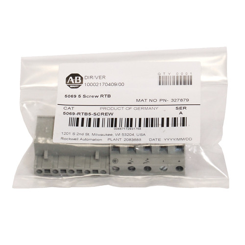 Bloque Terminal RTB Compact 5000 5069-RTB5-SCREW 5 Posiciones Tornillo