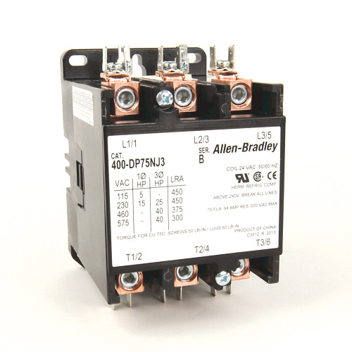 CONTACTOR DP 75AMP MAX. 3POLOS - 400DP75ND3