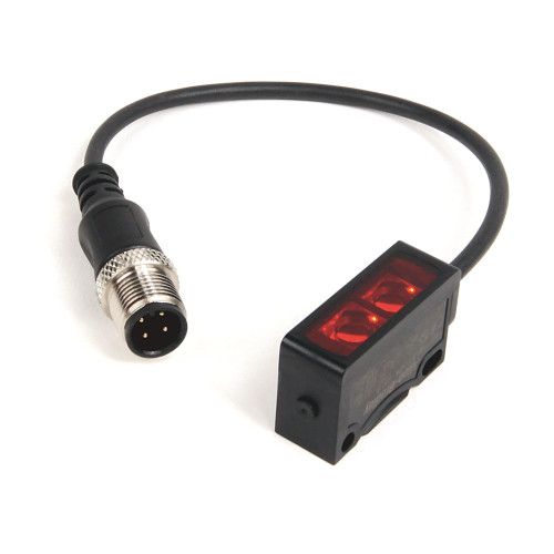 SENSOR FOTOELECTRICO VISISIGHT TEACH, SENS. 3…800MM, 10…30VDC, SALIDA PNP/NPN, 4-PIN MICRO QD - 42JTD2LAT1F4