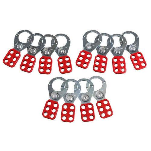 BROCHES De BLOQUEO COLOR Rojo Brady 65376