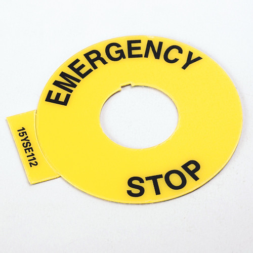 Placa Emergency Stop Allen-Bradley 800F15YSE112