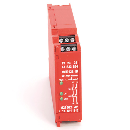 RELE DE SEGURIDAD MSR126T 230VCA AUTOMATICO/MANUAL UNA ENTRADA 2 N.C. UNA ENTRADA LC 2 SALIDAS - 440RN23115