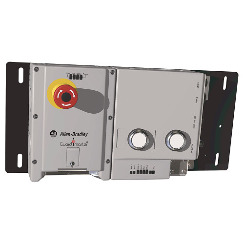 MODULO DE BLOQUEO, ETHERNET / IP (2 X M12, CODIGO D), GUARDAMANO IZQUIERDO, PARADA DE EMERGENCIA Y D - 442GMABRBULE0P49