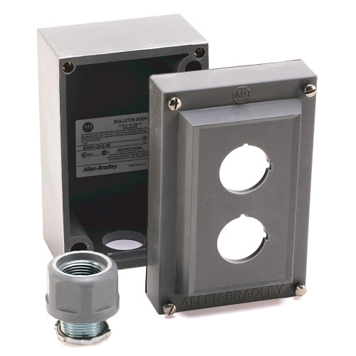 Alojamiento Fibra de Vidrio 3 Estaciones Allen-Bradley 800H3HZ4R