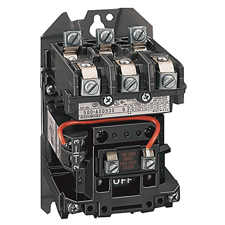 CONTACTOR NEMA TAMA-O 5, 3 POLOS, 600 VCA270 AMPS, BOBINA DE - 500FOD930