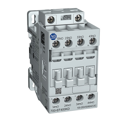 RELE DE CONTROL EC, 2 CONTACTOS NA 2 NC, 100-250 V 50-60 HZ / 100-250 V CC - 700EF220KN