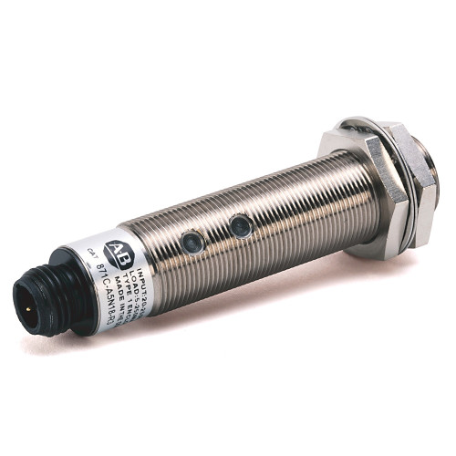 Sensor Inductivo Barril 12mm Allen-Bradley 871CA2N12R3