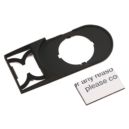 PLACA LEYENDA 30X60 MM, ALUMIN - 800F20AE100