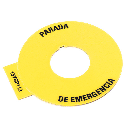 Placa leyenda 60mm universal - 800F15YSP112
