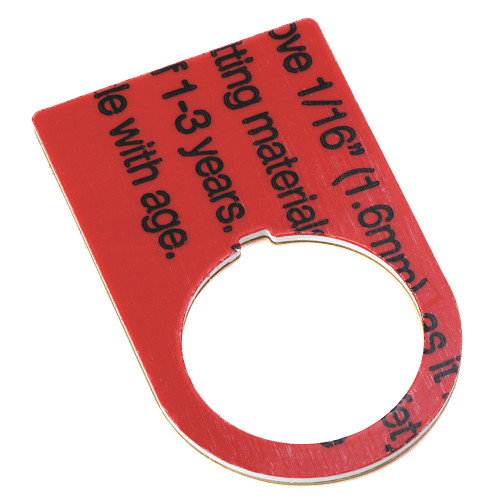 PLACA DE IDENTIFICACION GRABAD - 800F35RE100S