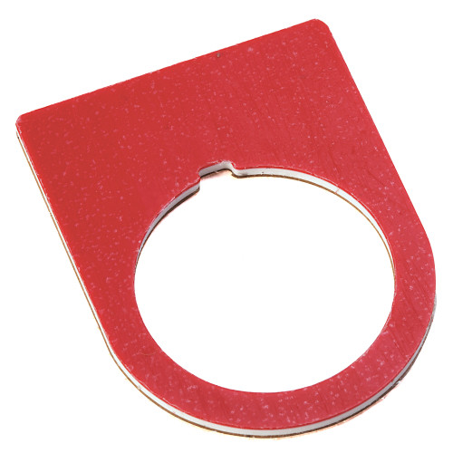 800F PB, 22MM, ROJO TXT-BLANCO, 30X40 MM, INGLES, PARADA DE EMERGENCIA - 800F34RE112