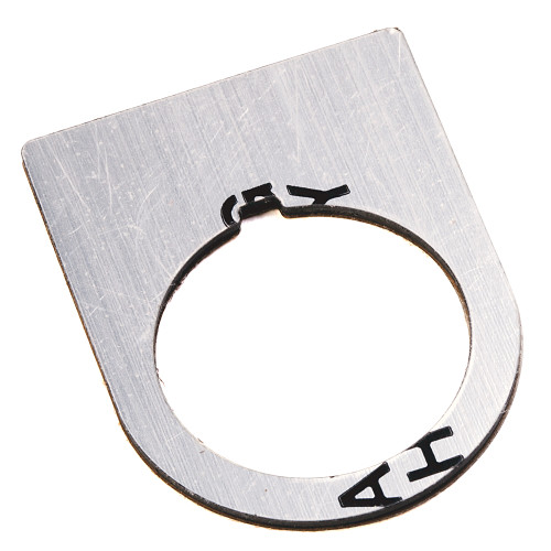 PLACA 800F LEYENDA, 30 X 40 MM - 800F34AE212