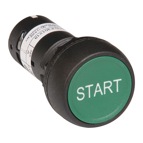 BOTON MOMENTANEO, COLOR VERDE, - 800FDF3X10