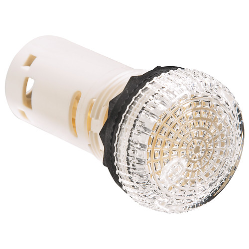Luz piloto monolítica, tipo 4/13, IP66, plástico, color claro, LED integrado, voltaje 240VAC, termin - 800FDP7N7