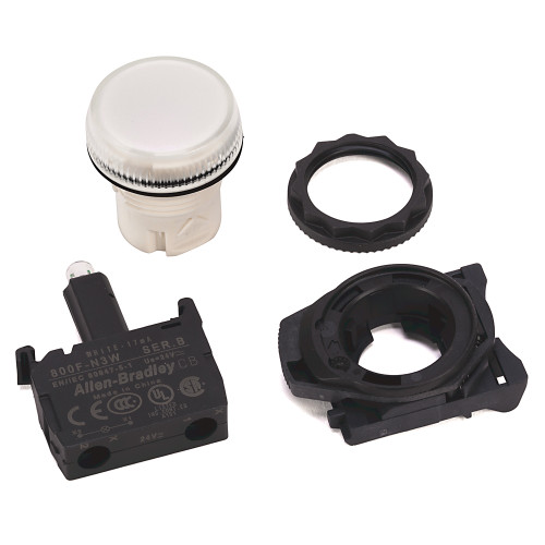 LUZ PILOTO COLOR VERDE, BISEL  - 800FMP3MN7G